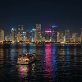 Miami Night Cruises with Miami on the Water