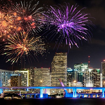 4th of July Fireworks Cruise in Miami - Miami Sightseeing Cruise