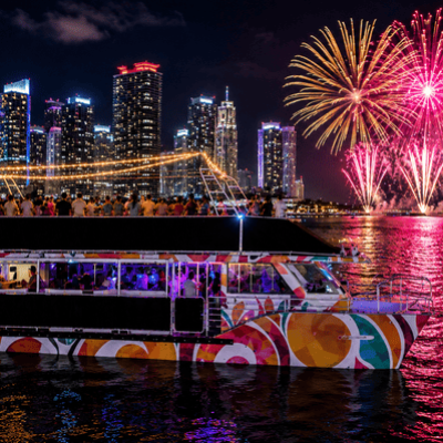 Miami 4th of July Fireworks Cruise - Miami Sightseeing Cruises